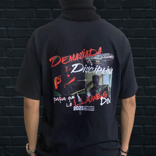 Playera Oversize Disciplina